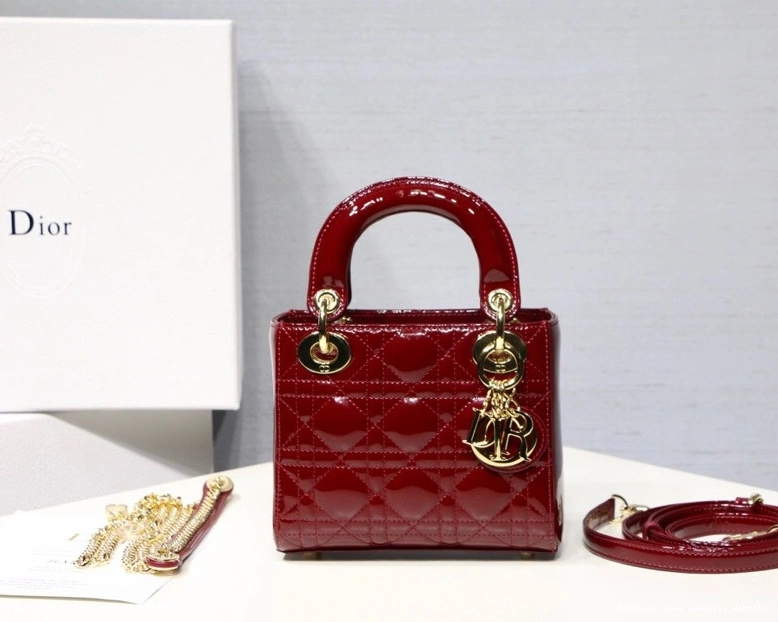 Tony Luxuries patent With diro leather Lady Mini Cow 0710